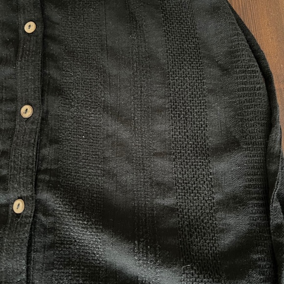 Free People Button Down Puff Sleeve Mini. Size XS - Picture 6 of 15